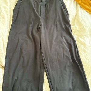 Ninepine Asana Relaxed Straight Black Pants